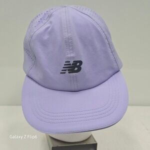 New Balance Laser Performance Run Hat Lavender Purple NB Dry Athletic Cap LAH211